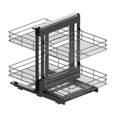 Магічний кут Maxima Classic Corner comfort лев.1200, графіт (520x510x950)