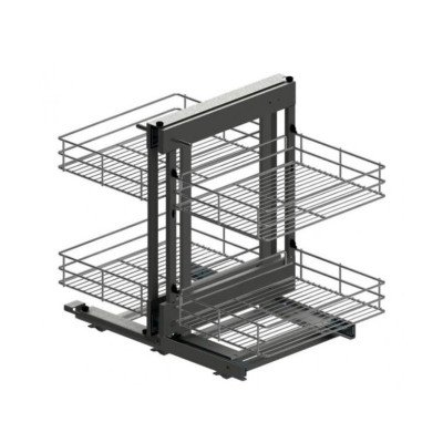 Магічний кут Maxima Classic Corner comfort пр.1200, графіт (520x510x950)