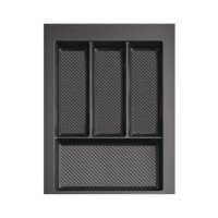 Пенал для посуды MAX 400 (290-350x422-490) - 2,0 mm графит,Rejs