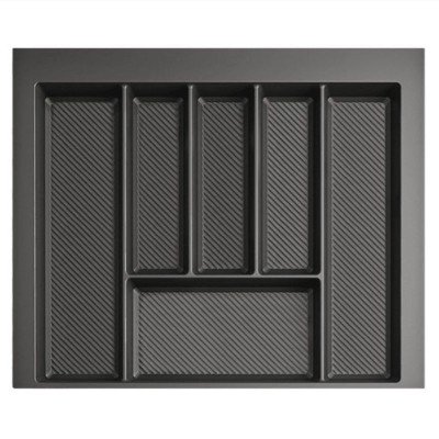 Пенал для посуды MAX 600 (490-550x422-490) - 2,0 mm графит,Rejs