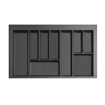 Пенал для посуду MAX 800 (690-750x422-490) - 2,0 mm графіт.