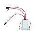 Сенсорный выключатель для зеркал LB-03/1 1 клавиша, 1*65W, dimmer, DC12-24V