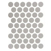 Конфирмат заглушка самоклейка WEISS  смкл. 201 Pebble grey (Сіра галька)