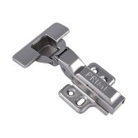 Завіса напівнакладна з доводчиком Clip on d=35 H=0 нікель GIFF PRIME