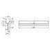 Ручка профильная Linken System Piano II, 3м, inox