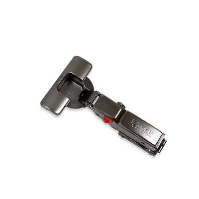 Петля LinkenSystem A Soft close PRO - Black 3D (св. ход) 1/2, линейная лапка