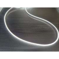 Свет - Neon лента SMD 2835, 9,6W, 12V, IP20, 4х10 mm, денне світло (холодне), 6000К