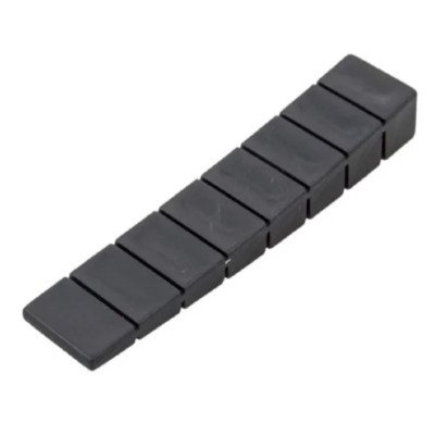 Клин пластиковий 025301 9,2*20*100 мм чорний Mesan (Турція)