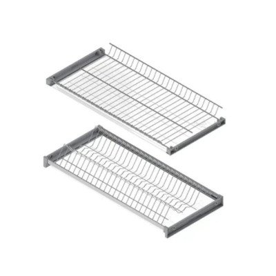 Сушка L= 80 LITE хром VARIANT 3 2023 (с рамой) с профилем для ДВП Rejs