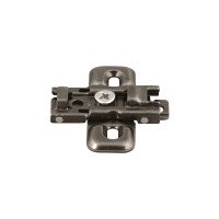 Лапка Hafele METALLA SM 540 крестовая H=0мм, ЧЕРНАЯ