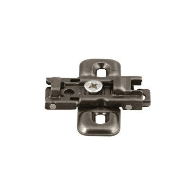 Лапка Hafele METALLA SM 540 хрестова H=0мм, ЧОРНА