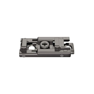 Лапка Hafele METALLA SM 540 прямая H=0мм, ЧЕРНАЯ