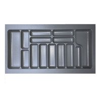 Пенал для посуды серый 1000 (860х490х55) Starax