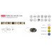 Світло - LED SHINE Стрічка 2835, 600 теплий білий, 12W, без оболонки PCB 5mm, 12V