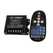 Диммер OEM D-30A-RF23-B DC12-48V (10А 3 канала) черный