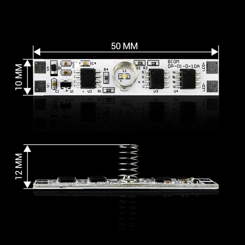 Світильник - Вимикач сенсорний з диммером для профілю Led, 12V, 10А