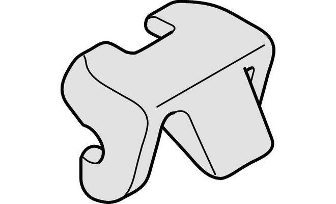 Hafele Ограничитель угла открывания на 90* для FREE FLAP 1.7